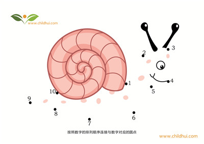 五幅动物题材的数字连线画