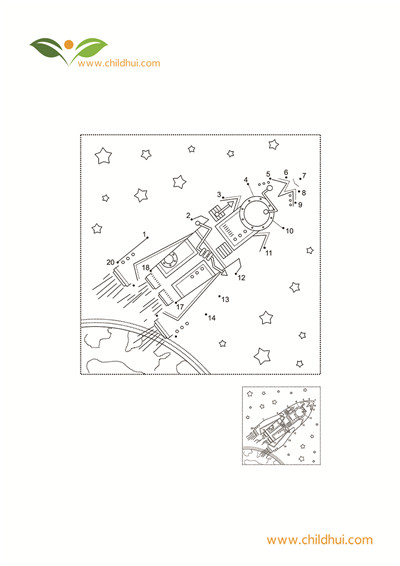 15幅数字连线画