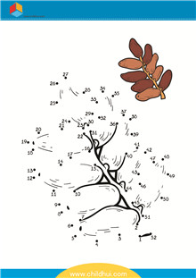 按照顺序连接与数字对应的圆点 - 海枣