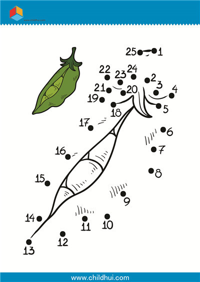 数字连线 - 豌豆