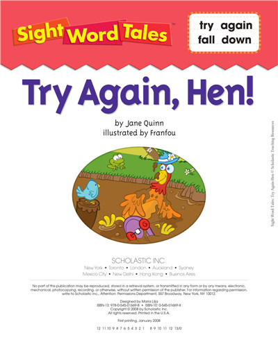 Try again,hen!