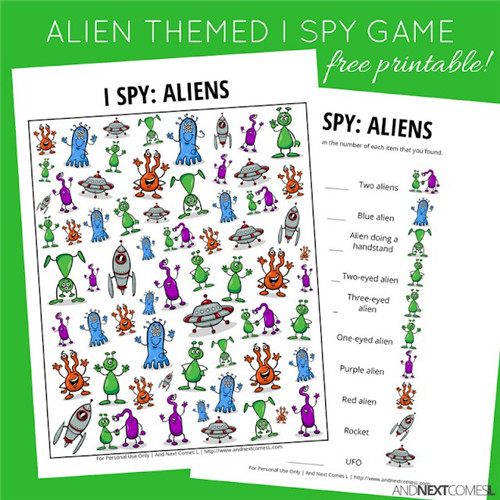 I Spy - Aliens