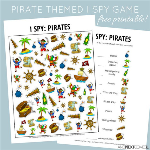 I Spy - Pirates