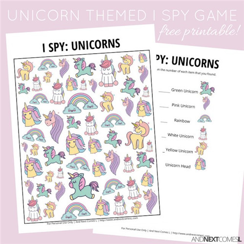 I Spy - Unicorns