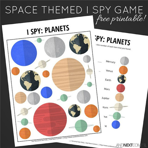 I Spy - Planets