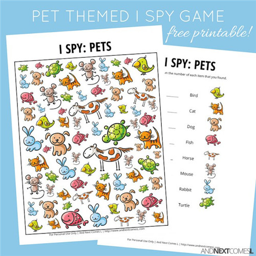 I Spy - Pets