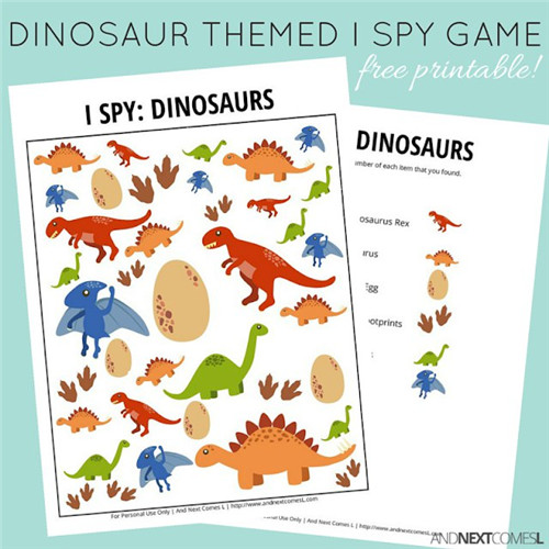 I Spy - Dinosaurs