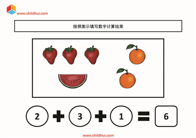 按照图示填写缺失的数字