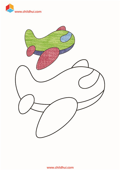 20张适合低龄儿童的填色画