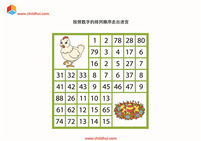 数字迷宫