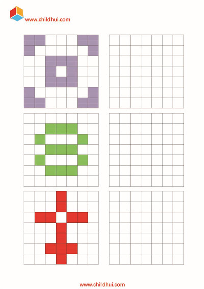 7×7格填色