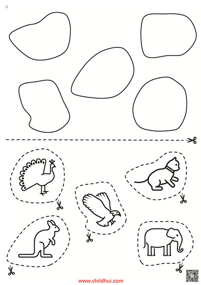 剪切拼贴图画