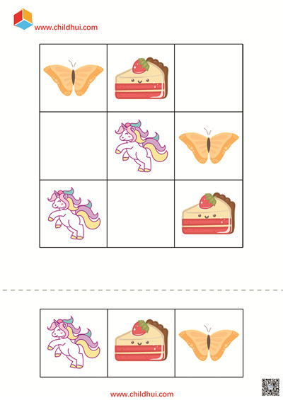 幼儿数独拼图