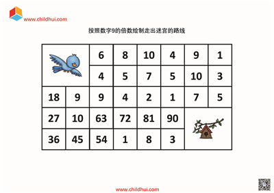 数字迷宫