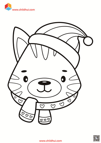 冬季主题填色图集（共212页）
