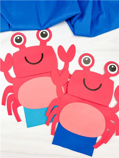 纸袋木偶 - 螃蟹