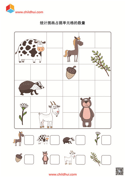 统计图画占据单元格的数量
