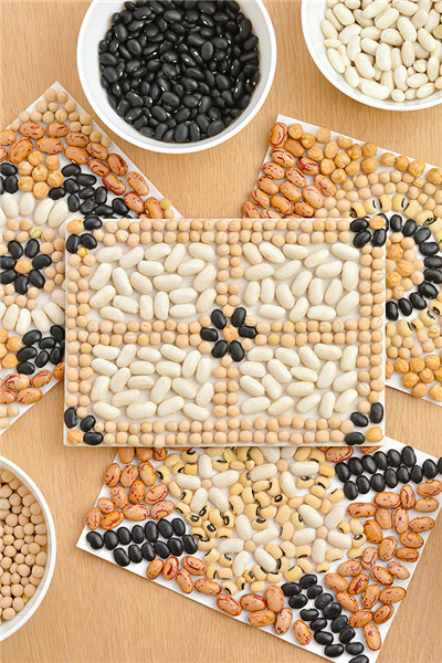 豆类拼贴画