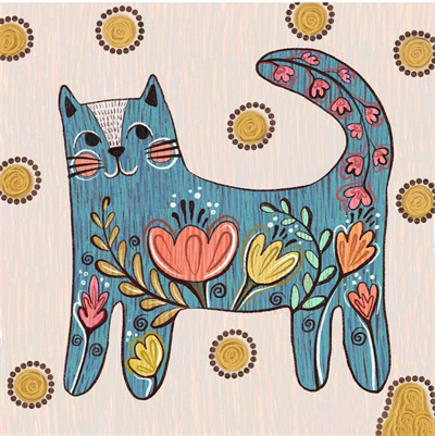 分步绘制小猫