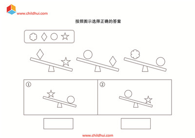 按照图示选择正确的答案