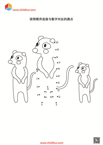 学前综合练习合辑 - 数字连线