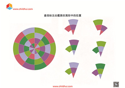 查找标注出截图在图形中的位置